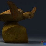 3D-015 Turtle Sculpture