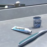 3D-023 Toothbrush and Dental Floss 3D-023 Toothbrush and Dental Floss