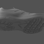 3D-024 Running Shoe_Shaded Model 01