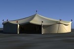Carnival Tent - Render preview