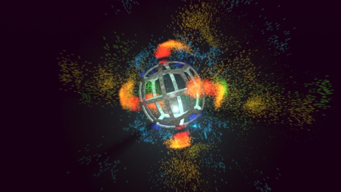 MODO701 audio particle system
