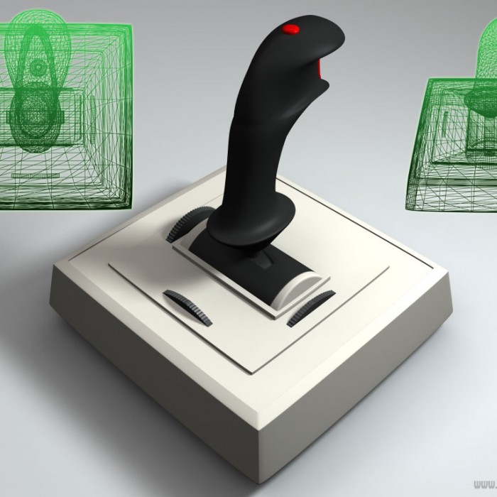 3D-002 Flightstick Joystick