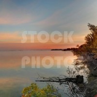 STK026_Lake at Dawn, Sunrise Mist.444x268