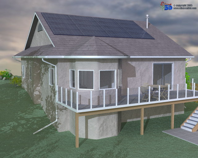 Architectural House Plan Layout 