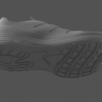 3D-024 Running Shoe_Shaded Model 01