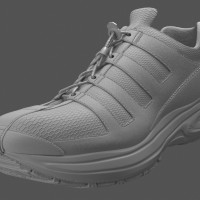 3D-024 Running Shoe_Shaded Model 03