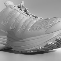 3D-024 Running Shoe_Shaded with Displacement