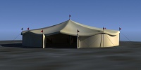 Carnival Tent - Render preview